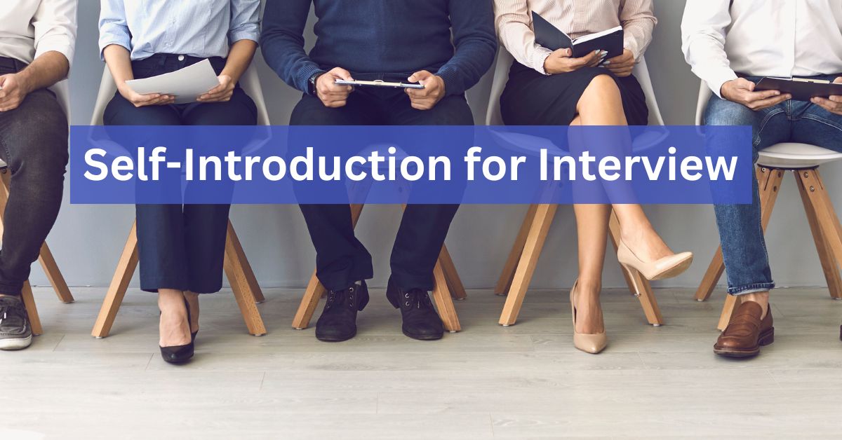 Self Introduction in Interview