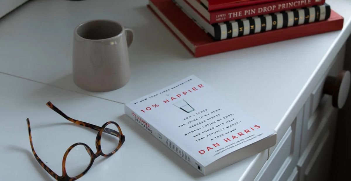 10% Happier By Dan Harris- best meditation books