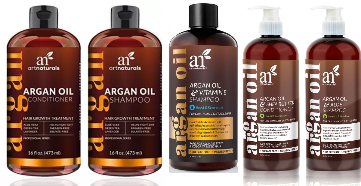 Art Naturals Organic Argan Oil Hair Loss Shampoo