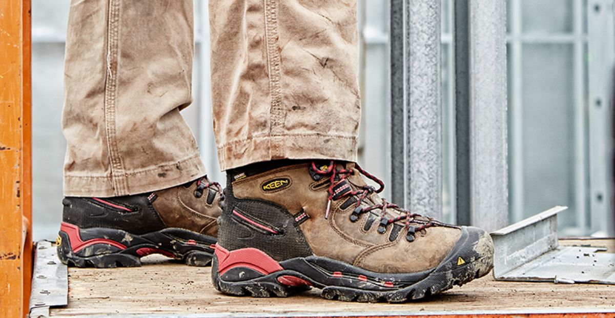 KEEN Utility Pittsburgh 6 Steel Toe Work Boot- best work boots for men