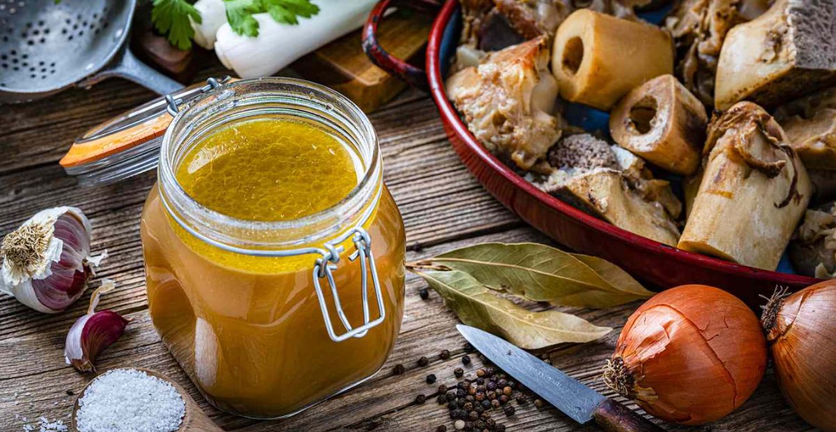 Bone Broth For Collagen And Mineral Content