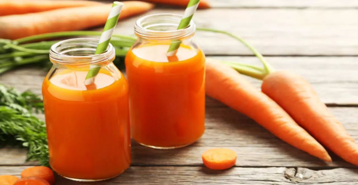 Carrot Juice For Beta-carotene And Vitamin A